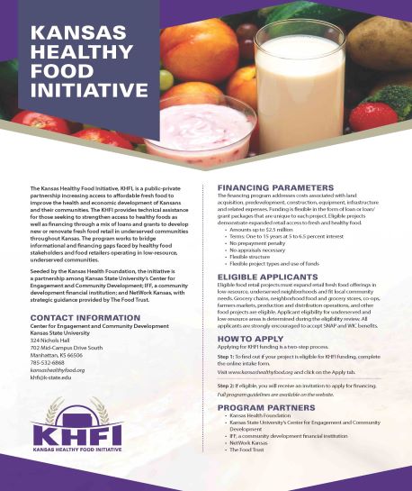 The Kansas Healthy Food Initiative